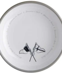 MARINE BUSINESS Vaisselle^Assiette creuse - Collection Welcome on Board - 6 pièces