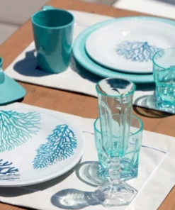 MARINE BUSINESS Vaisselle^Assiette dessert - Collection Harmony Mare Blue - 6 pièces