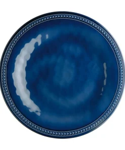 MARINE BUSINESS Vaisselle^Assiette dessert - Collection Harmony Blue - 6 pièces