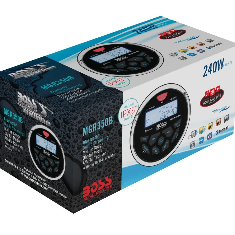 BOSS MARINE Autoradio MGR-350B