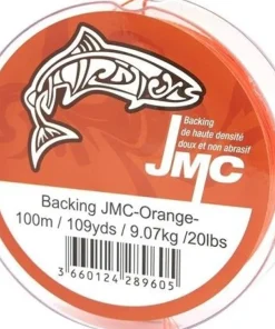 JMC & MOUCHES DE CHARETTE Fils De Pêche Mouche^Backing JMC Chartreuse 100 m