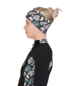 MELLOW SEA Bandeau cheveux en néoprène Noir