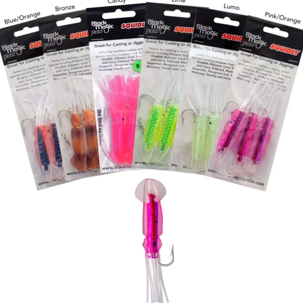 BLACK MAGIC Jets De Traine|Leurres^Bas de ligne Squidly
