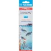 FLASHMER Bas De Lignes Surfcasting|Bas De Ligne Carnassiers^Bas de Ligne Daurade Pro Fluorocarbone 2 Hameçons N° 1/0