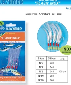 FLASHMER Leurres|Tous Les Produits^Bas de Ligne Flash'inox 5 Ham
