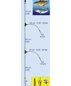 FLASHMER Bas de Ligne Surf et à Soutenir