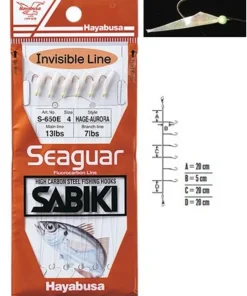 HAYABUSA Leurres Carnassier|Bas De Ligne Carnassiers^Bas de ligne Sabiki S650E