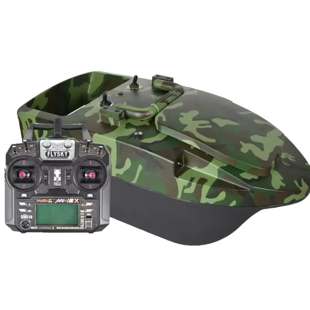 ANATEC Amorçage Carpe|Bateaux Amorceurs Carpe^Bateau Amorceur Pac Boat START'R Evo AN-16x Forest Camo