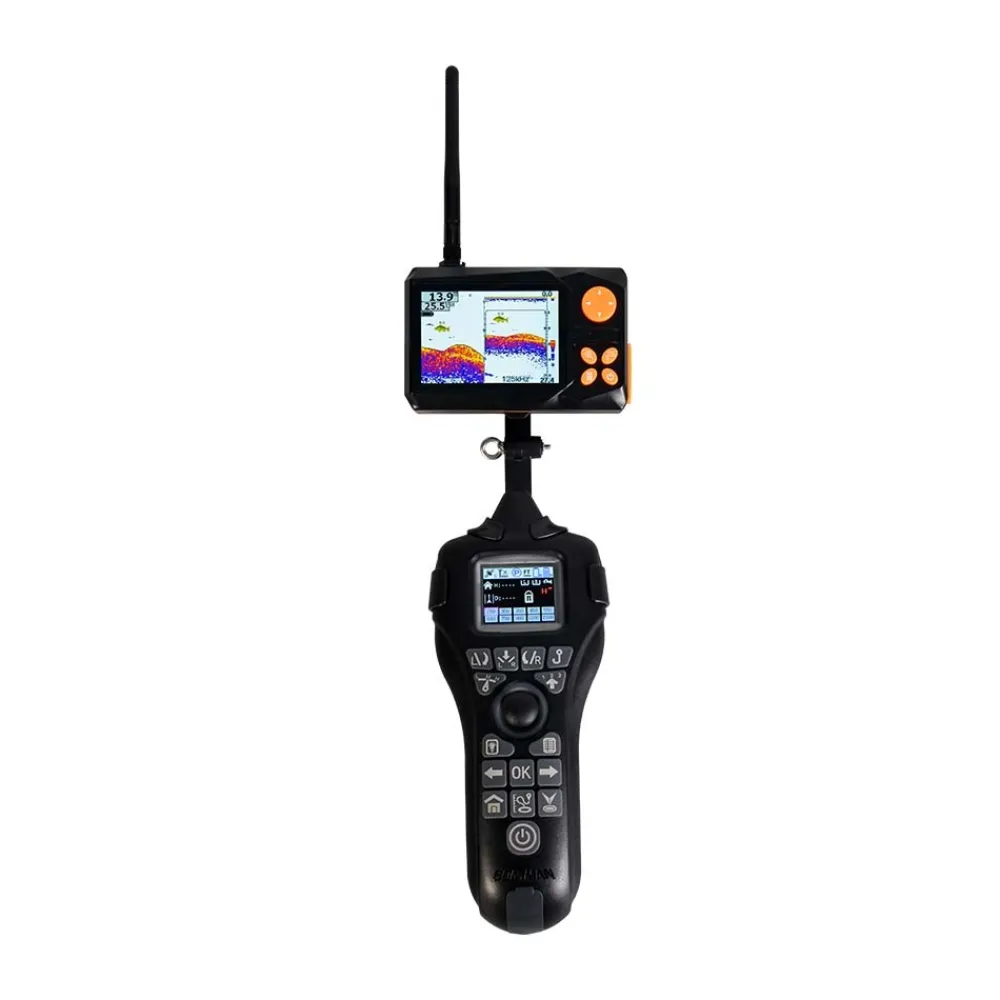 BOATMAN Bateau amorceur Actor Boat Plus Pro Noir GPS & Sonar MK5