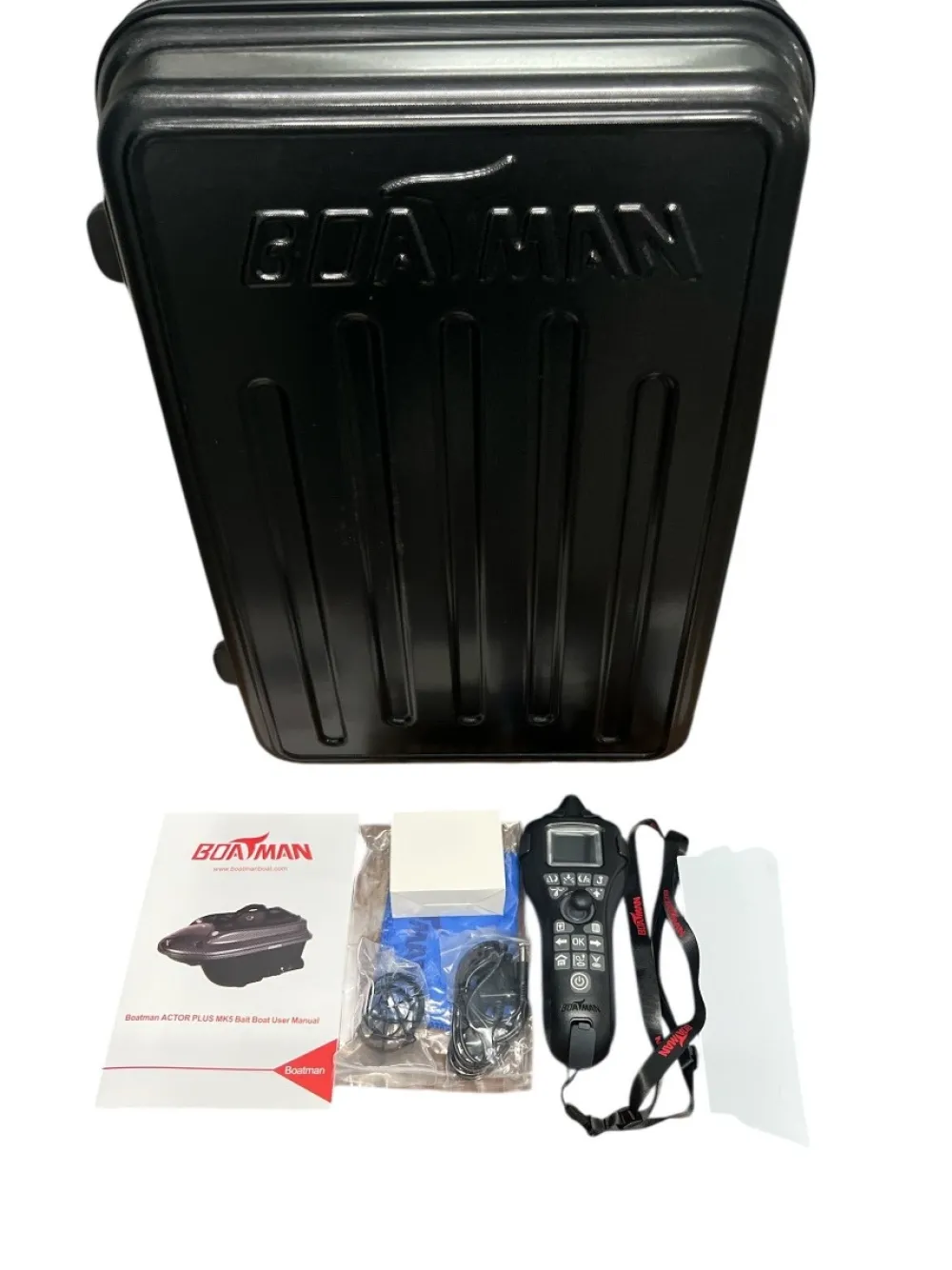 BOATMAN Bateau amorceur Actor Boat Plus Pro Noir GPS & Sonar MK5