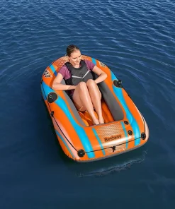 BESTWAY Bateau Pneumatique^Bateau gonflable 1 place Kondor Elite 1000