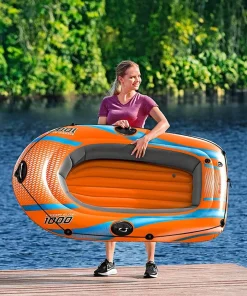 BESTWAY Bateau Pneumatique^Bateau gonflable 1 place Kondor Elite 1000