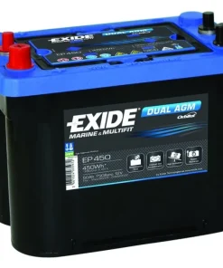 EXIDE Batterie Bateau|Batterie Marine^Batterie Dual AGM 50AH - EP450