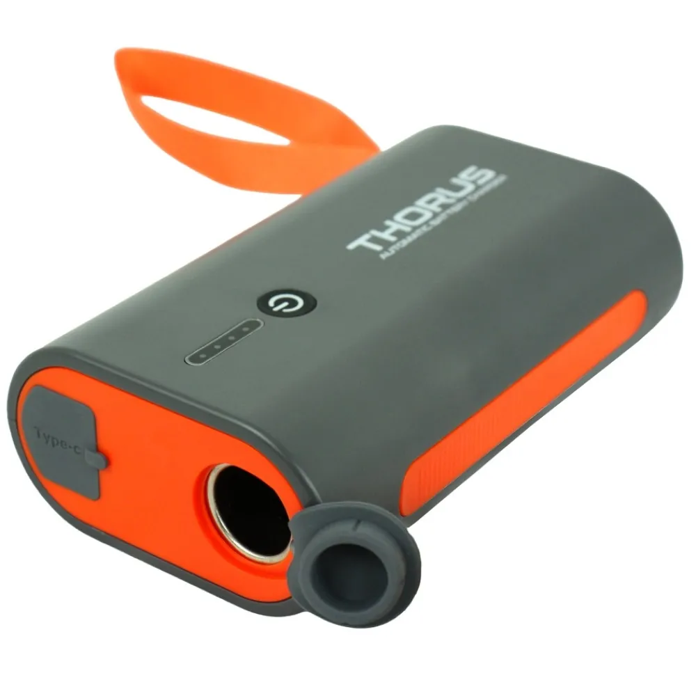 THORUS Gonfleur|Accessoires Et Pièces Détachées^Batterie externe Booster Batterie 4 000 mAh prise allume cigare pour gonfleur électrique