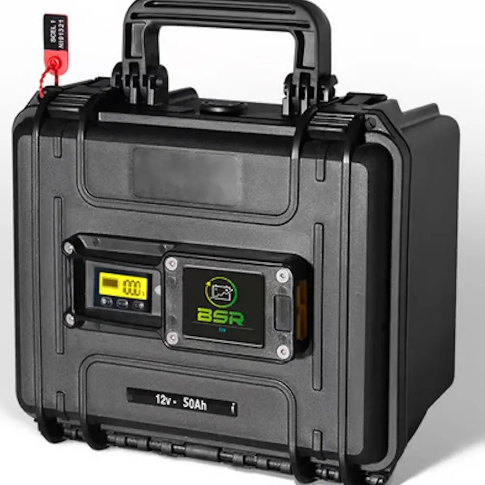 BSR Batterie Bateau|Batterie Marine^Batterie Lithium ECO 1250 12V 50A