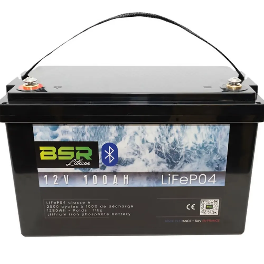 BSR Batterie Lithium Monobloc 12V 100A