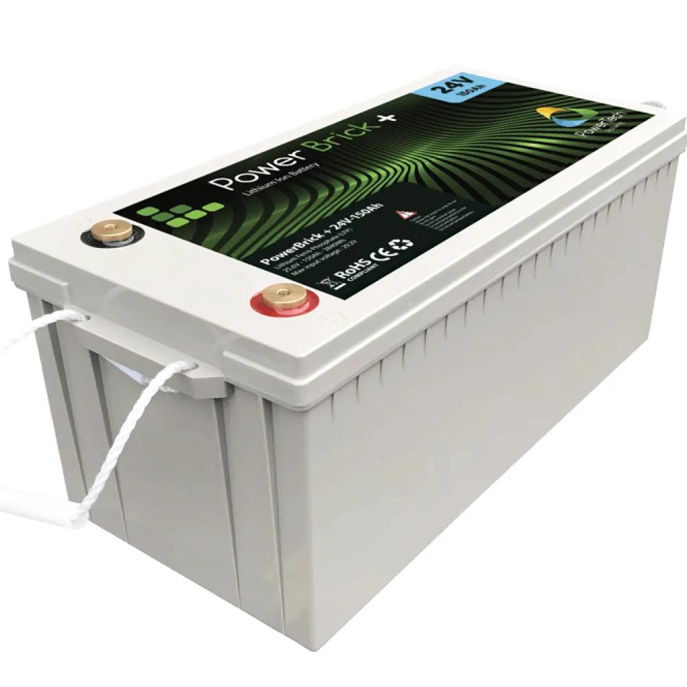 POWERTECH Batterie Lithium Etanche Powerbrick+ 24V 150Ah