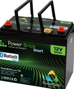 POWERTECH Batterie Marine^Batterie Lithium Etanche Powerbrick+ BT 12V 135Ah