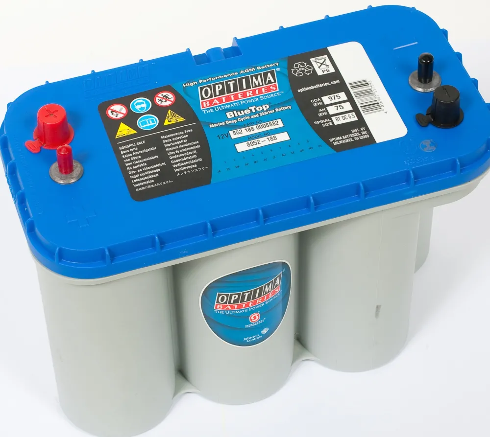 OPTIMA Batterie Marine^Batterie Blue BTDC 5.5 75AH