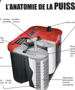 OPTIMA Batterie Yellow YTS 2.1IL 55AH