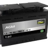 TECH POWER Batterie 12V 70Ah AGM Start & Stop