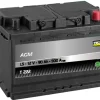 TECH POWER Batterie Marine^Batterie 12V 90Ah AGM Start & Stop