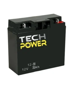 TECH POWER Batterie 12V 20Ah Etanche Agm TP12-20