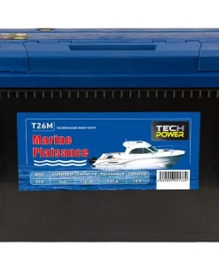 TECH POWER Batterie Marine^Batterie 12V 120Ah marine