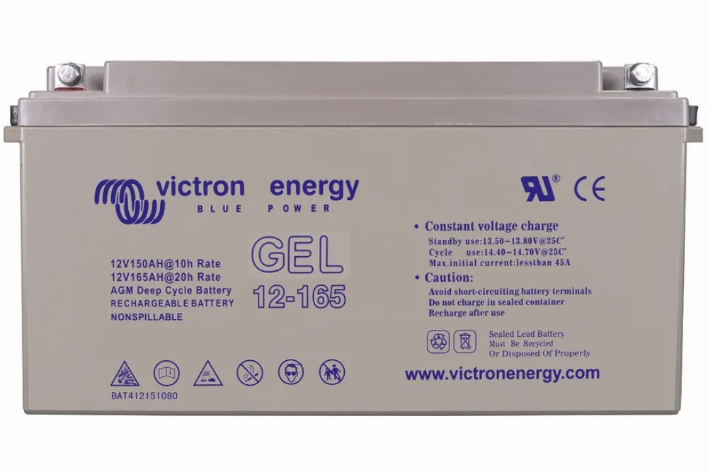 VICTRON ENERGY Batterie GEL décharge lente 165AH