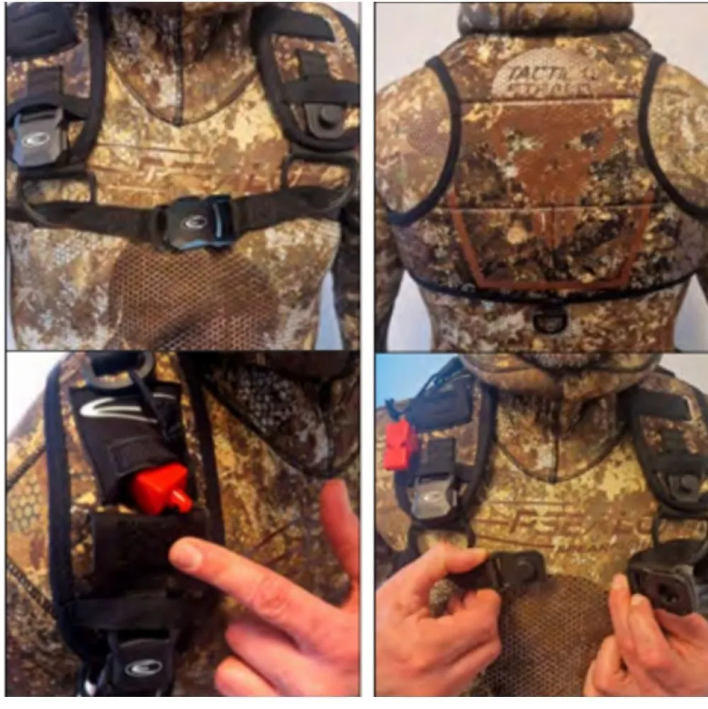 EPSEALON Baudrier EasyFit 2 réglable Tactical Commando