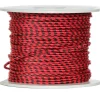 SIGALSUB Dyneema Et Drisse^Bobine de Dyneema gainé Ø 1,5 mm Rouge et Noir 100 m