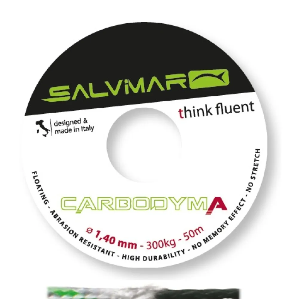 SALVIMAR Dyneema Et Drisse^Bobine Carbo Dyma Ø 1.4mm/300kg