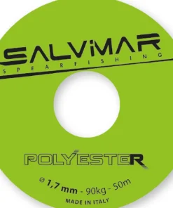 SALVIMAR Dyneema Et Drisse^Bobine Polyester Ø 1.7mm/90kg - Green Acid- 400 m