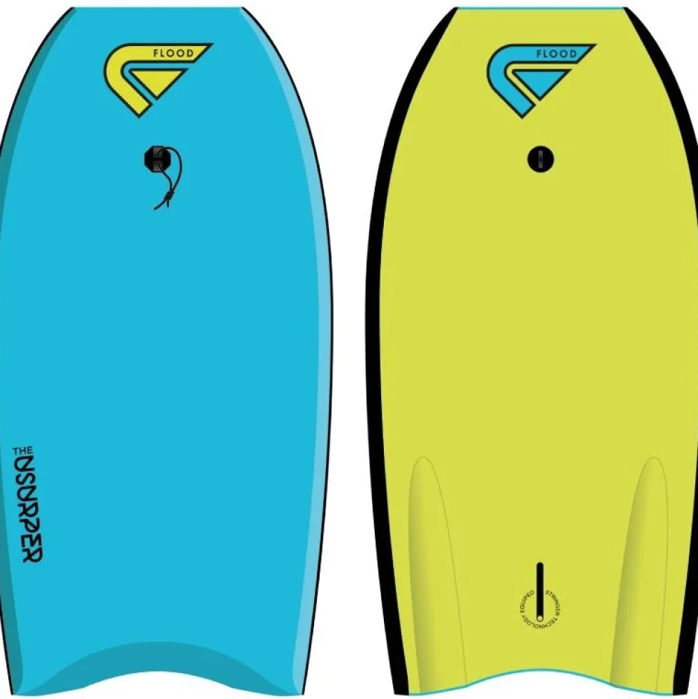 FLOOD Bodyboard Usurper Blue/Lime 41