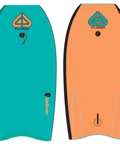 FLOOD Bodyboard Usurper Teal/Fluro Orange 37