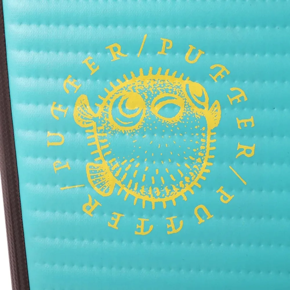 SNIPER Bodyboard gonflable Puffer 45 Teal/Yellow