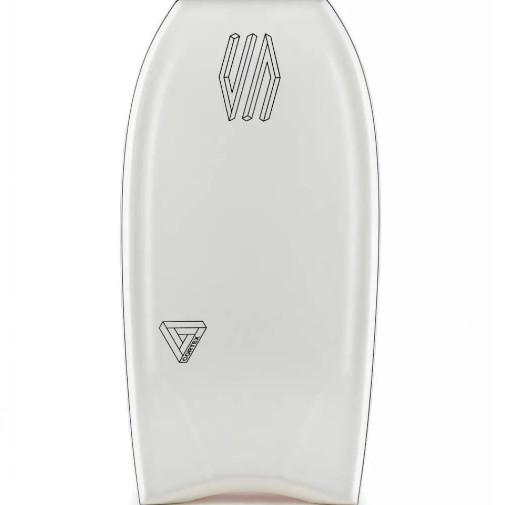 SNIPER Planche De Bodyboard^Bodyboard Improve Series Cortex PE Flex Blanc/Orange 42
