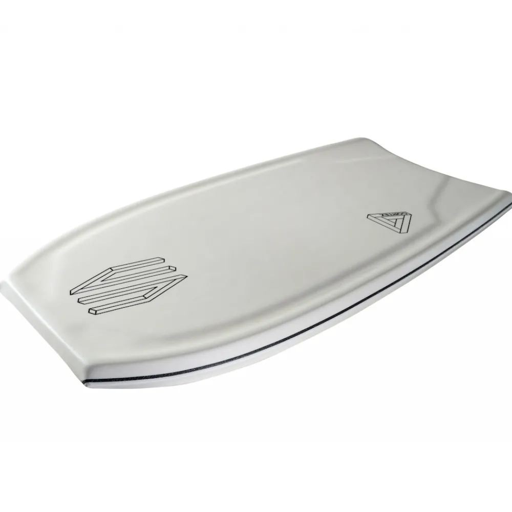 SNIPER Planche De Bodyboard^Bodyboard Improve Series Cortex PE Flex Blanc/Orange 42