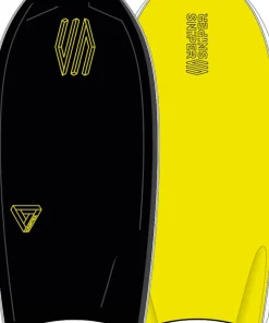 SNIPER Planche De Bodyboard^Bodyboard Improve Series Cortex PE Flex Noir/Jaune 41