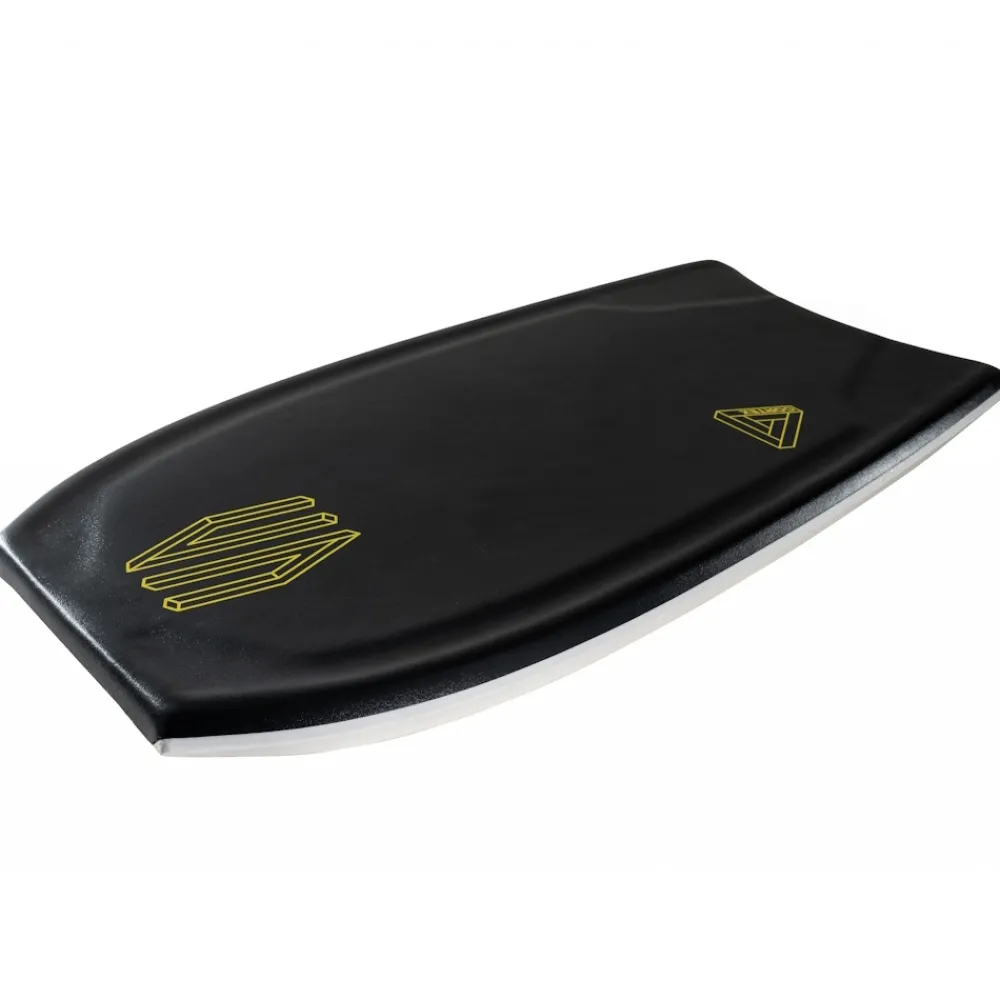 SNIPER Planche De Bodyboard^Bodyboard Improve Series Cortex PE Flex Noir/Jaune 41