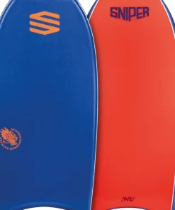 SNIPER Planche De Bodyboard^Bodyboard Shenron Bleu et Rouge 38
