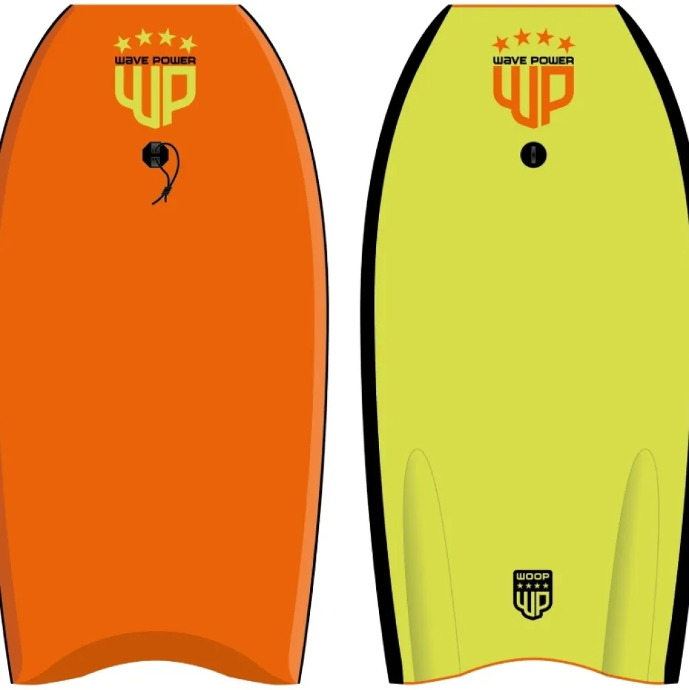 WAVE POWER Planche De Bodyboard^Bodyboard Woop Orange/Lime 41