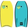 WAVE POWER Bodyboard Woop Yellow/Aqua 42