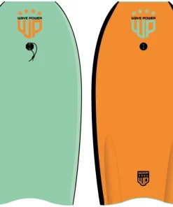 WAVE POWER Bodyboard Woop Seagreen/Tangerine 37