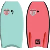 WAVE POWER Planche De Bodyboard^Bodyboard Woop Opal/Fluro Red 39