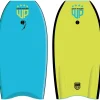 WAVE POWER Planche De Bodyboard^Bodyboard Woop Yellow/teal 37