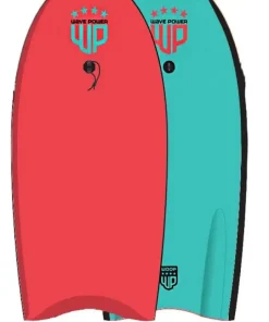 WAVE POWER Planche De Bodyboard^Bodyboard Woop Red/Teal 33