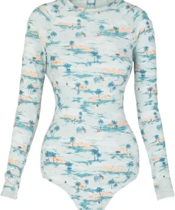 AZTRON Lycra / Rashguard|Top Néoprène^Bodysuit Femme Waikiki