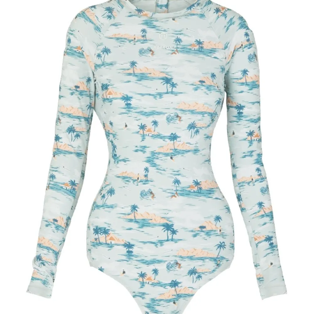 AZTRON Lycra / Rashguard|Top Néoprène^Bodysuit Femme Waikiki