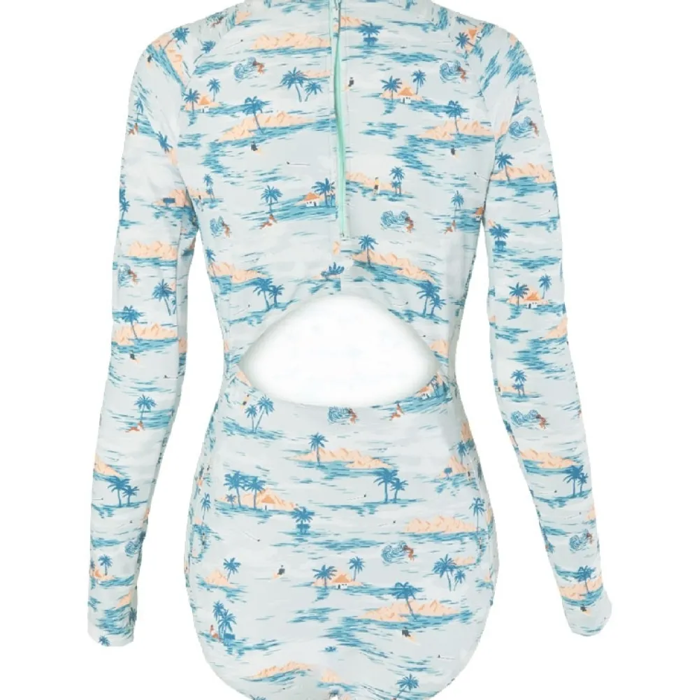 AZTRON Lycra / Rashguard|Top Néoprène^Bodysuit Femme Waikiki